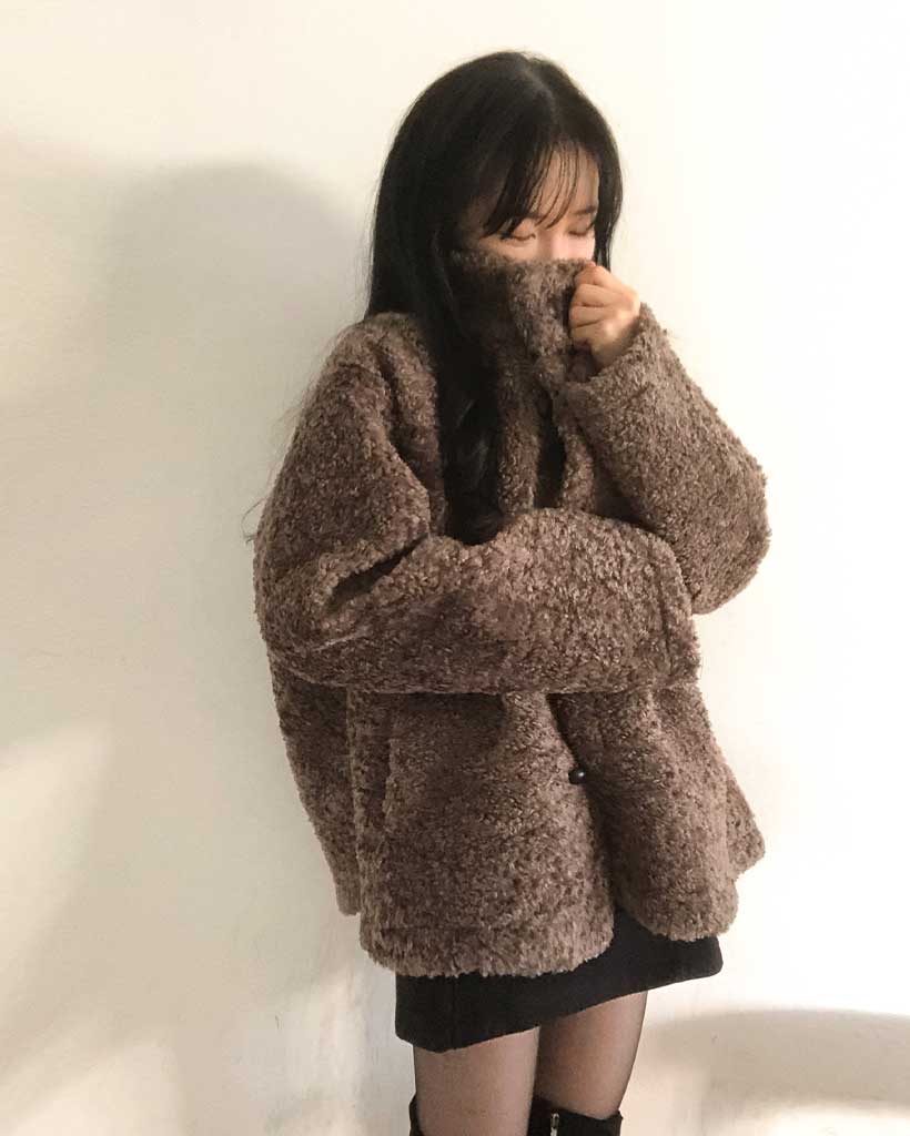 ハイネックボアジャケット | ファッション通販サイト NUGU