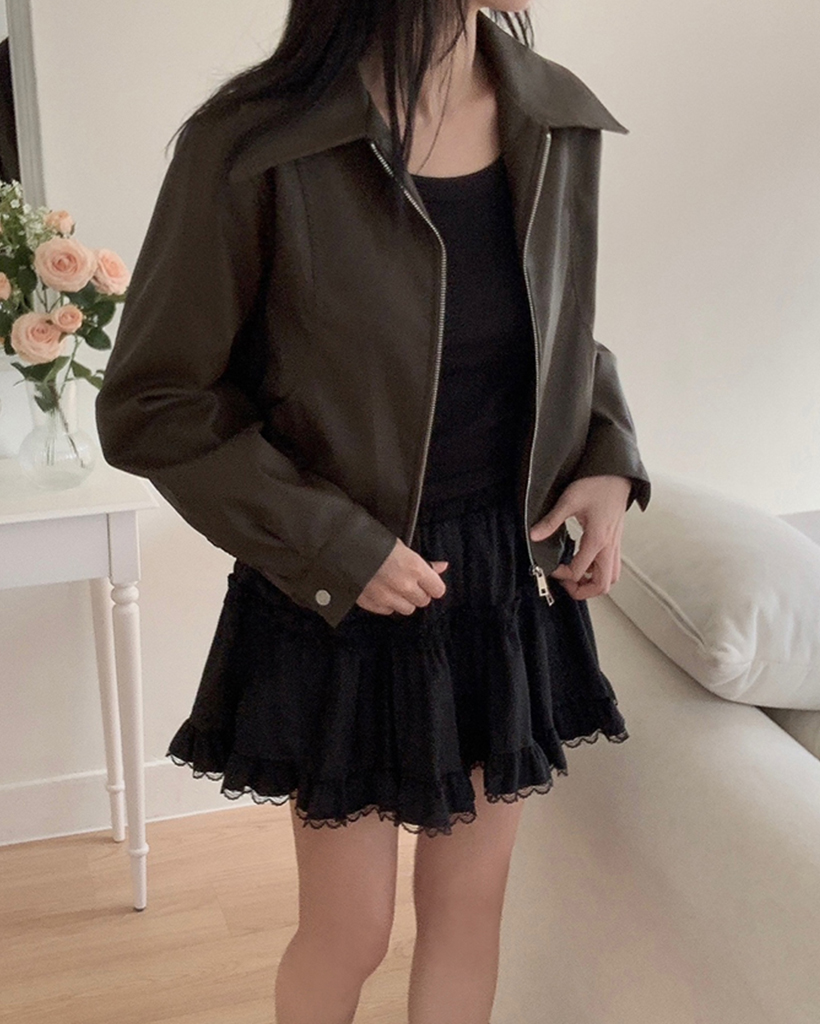 レザーブルゾン/MA-1 | ファッション通販サイト NUGU