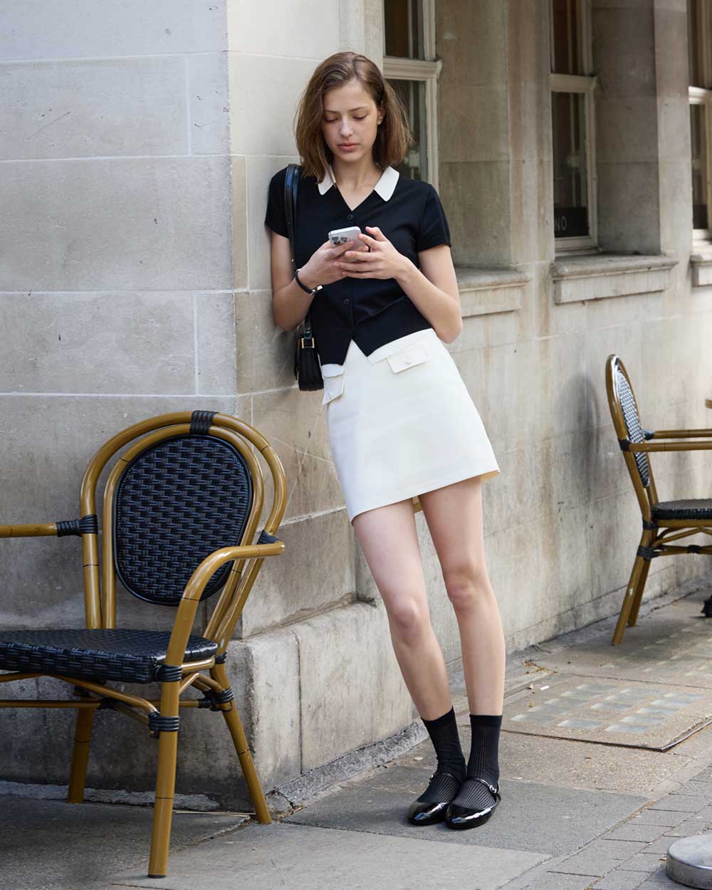 【GENERAL IDEA】Button Slit String 半袖Tシャツ MUSINSA公式 | GENERAL IDEA Button Slit String Short Sleeve T