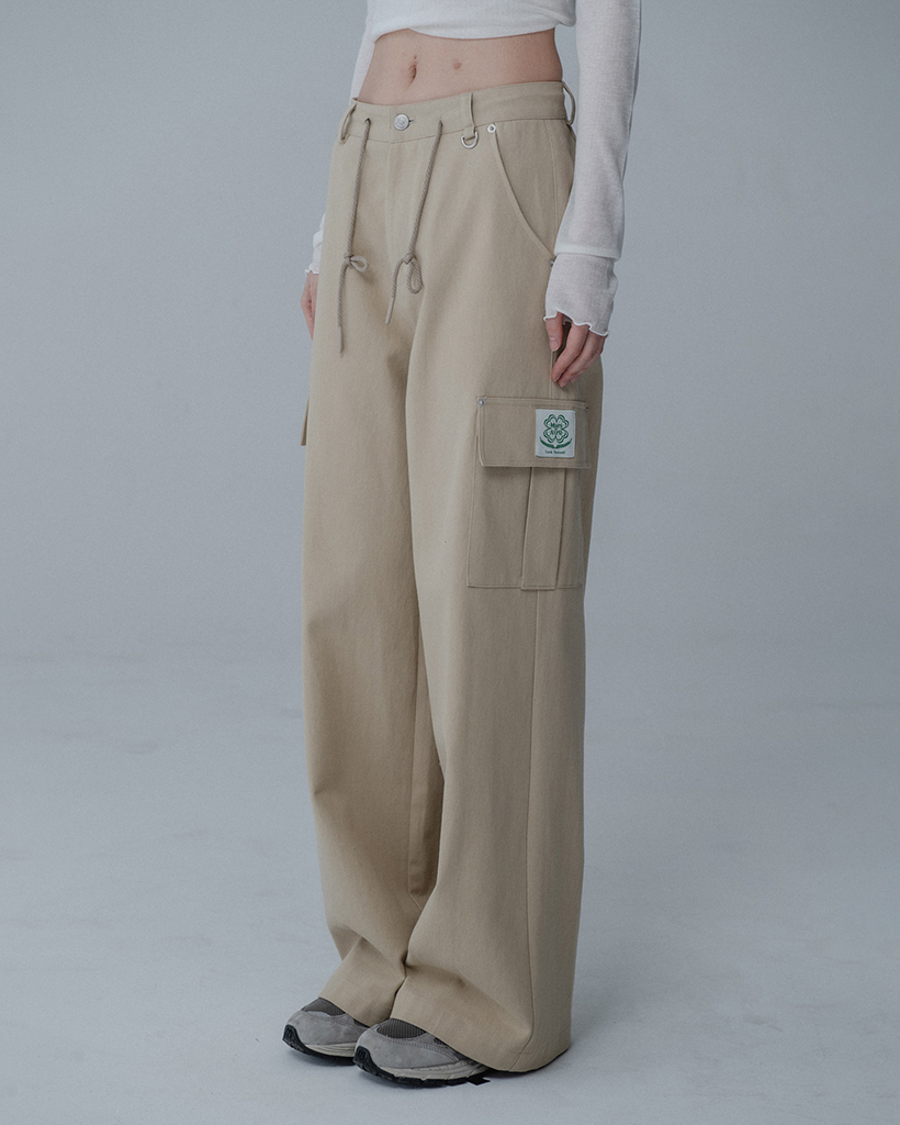 LYLON SKIRT LAYERED TRACK PANTS KHAKI | ファッション通販