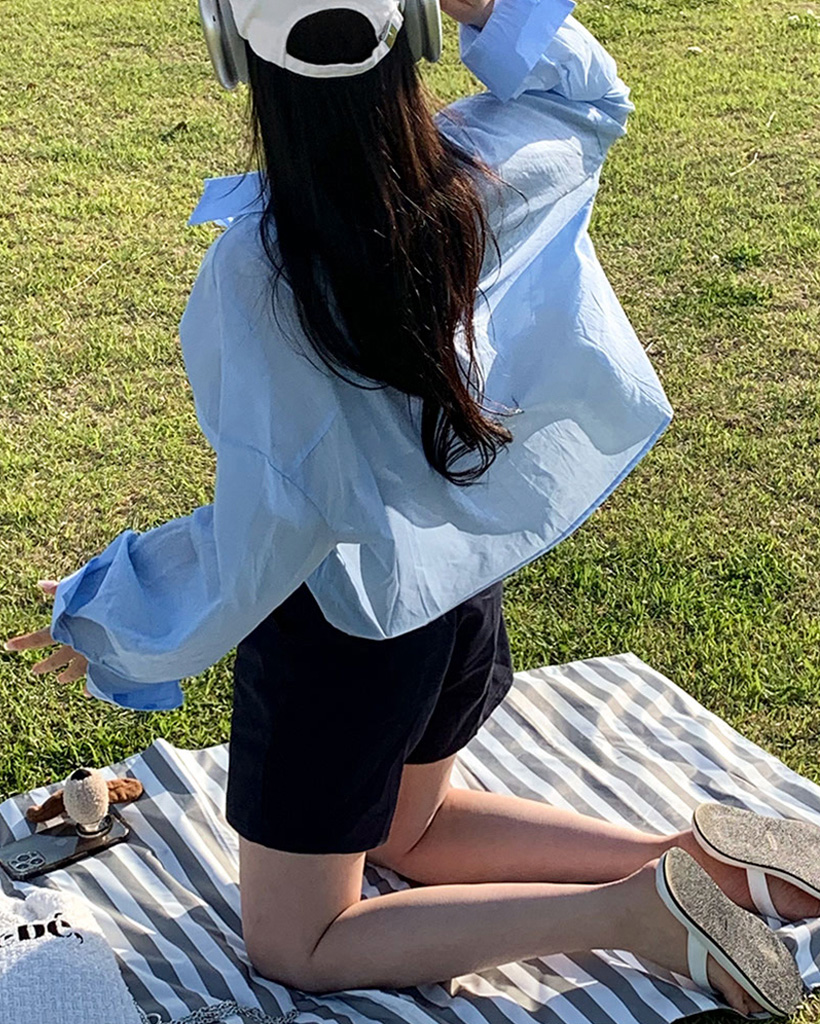 ORIGINAL) 夏の用、サンデールーズフィットクロップシースルー