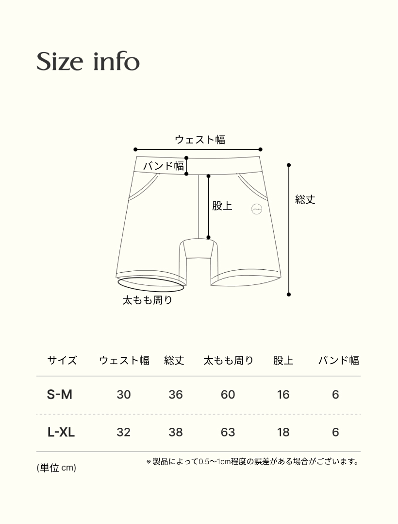 ポケット付き] ZERO ウィング トランク ショーツ_3 COLOR（レディース