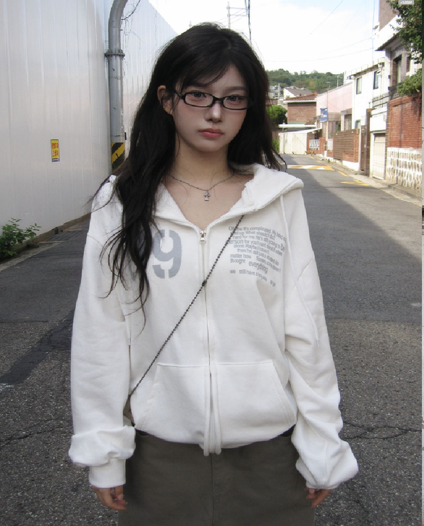 [2color]レタリングパーカー