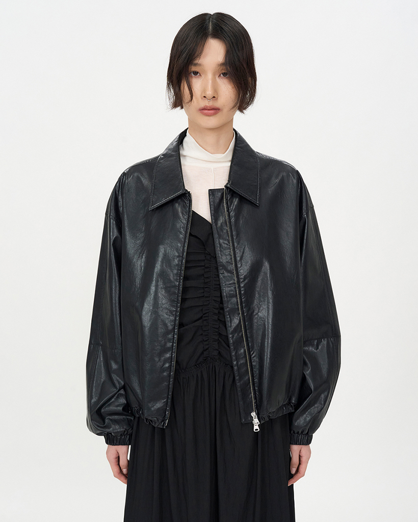 INSILENCE レザージャケット レザーダウンジャケット / Leather Down Jacket | INOCENCE