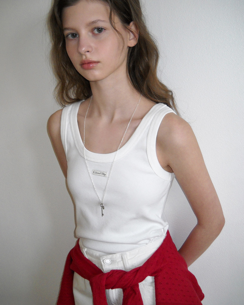 Kai Two-way Sleeveless Top (Ivory)