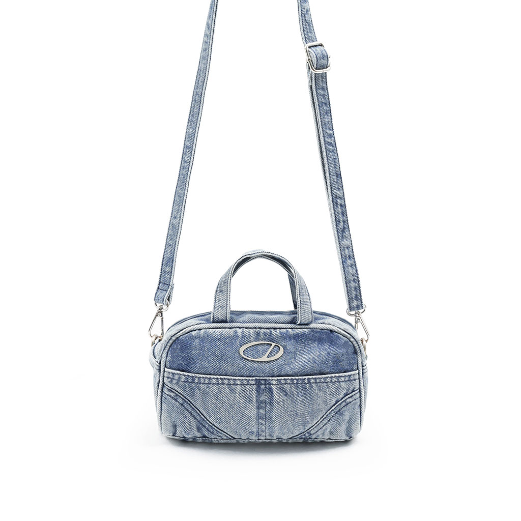 トートバッグ Odd Studio Odd Signature Denim Mini Cross Bag BLUE Odd signature small denim backpack - BLUE | ファッション通販