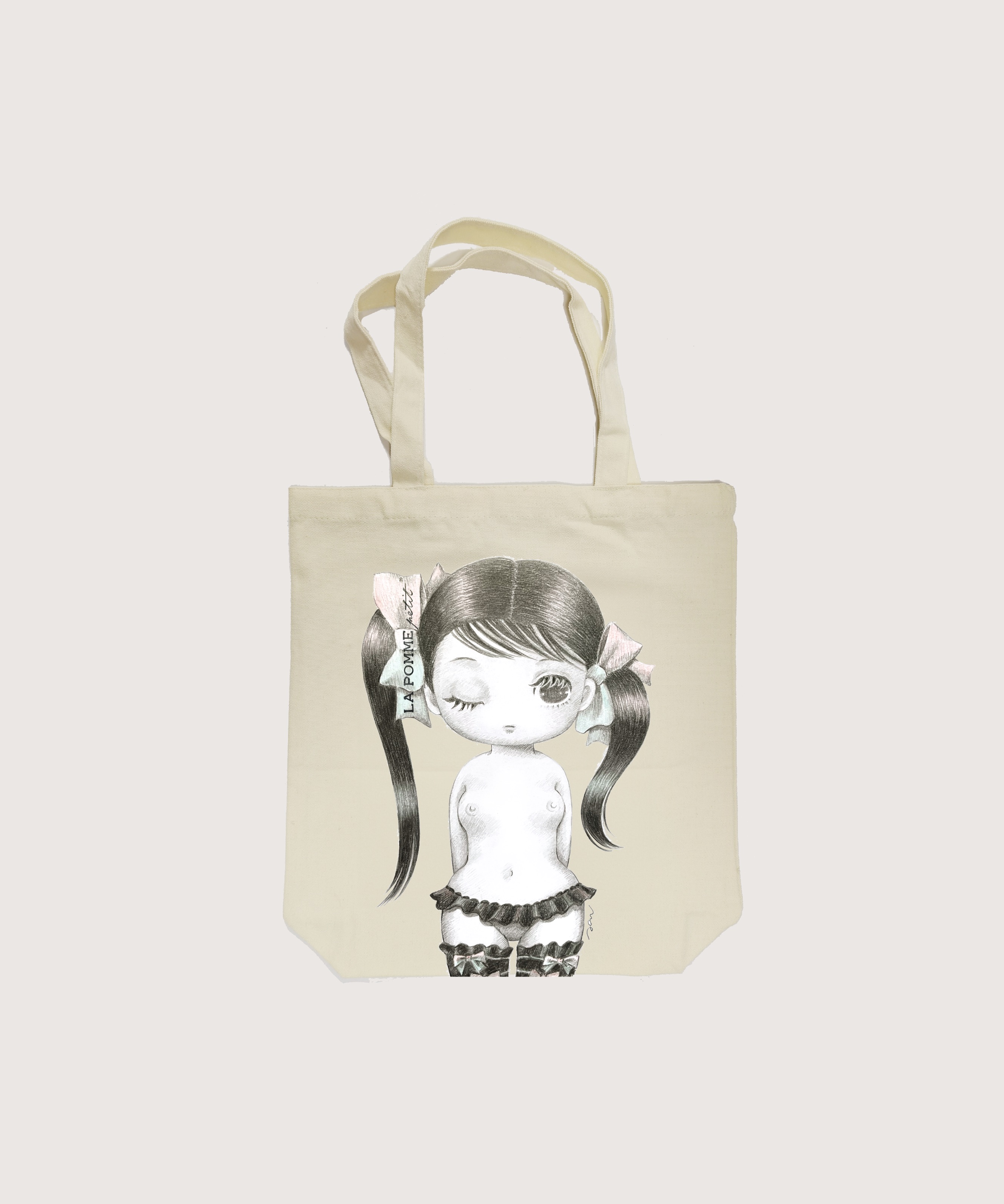 MURAKAMI MOE LA POMME petit コラボガールズトートバッグ