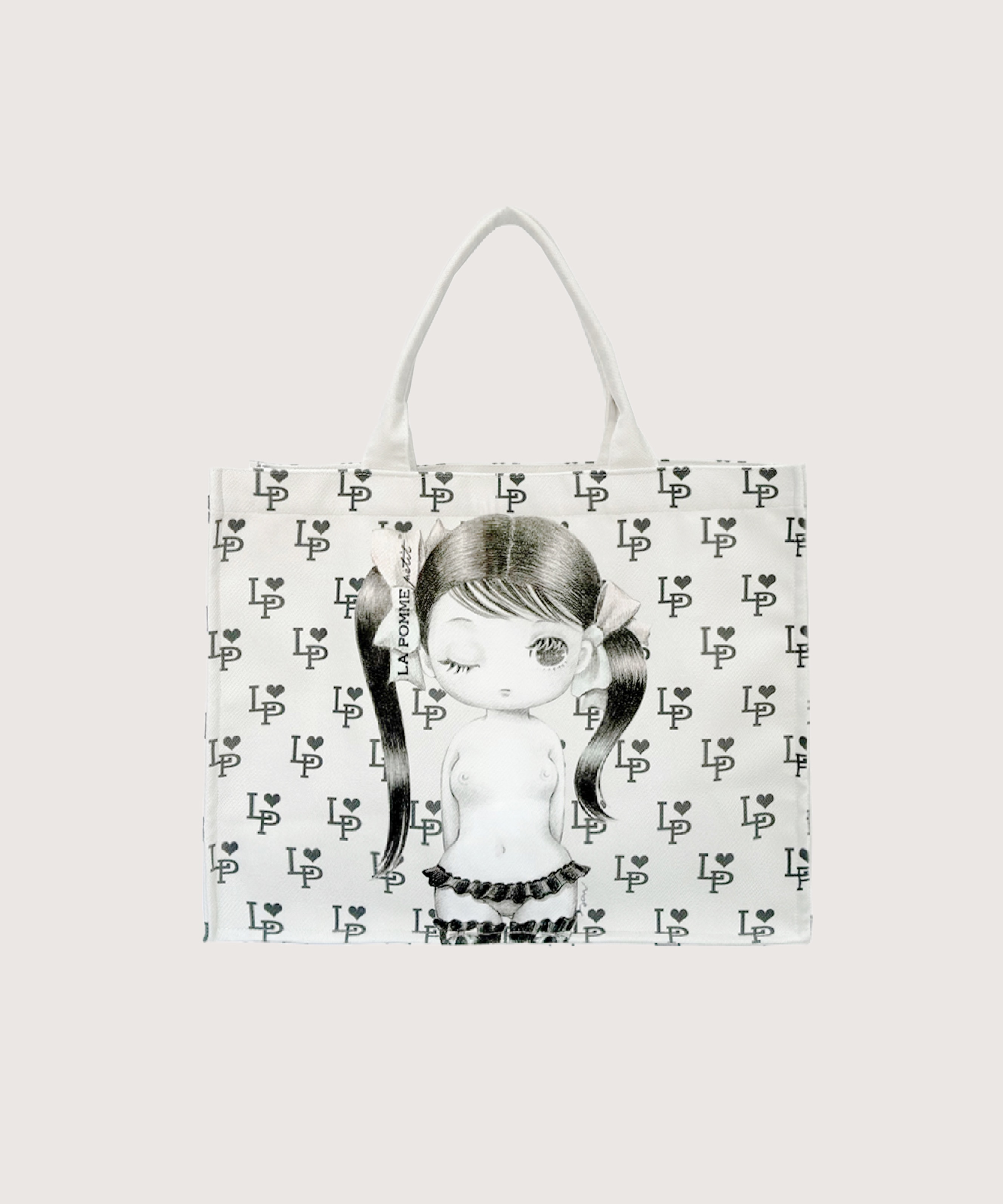 トートバッグ meeei ☆送料無料☆FOX HEAD TOTE BAG EU05110WW0008 P700 (MAISON