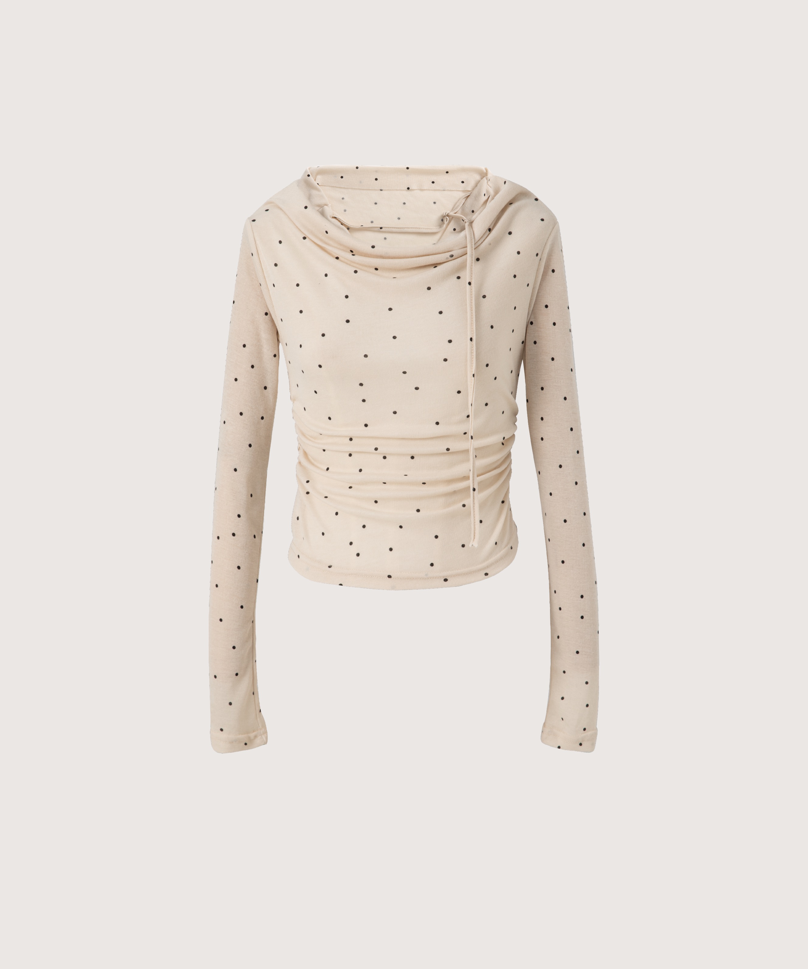 オフショルダードットトップス | ファッション通販サイト NUGU