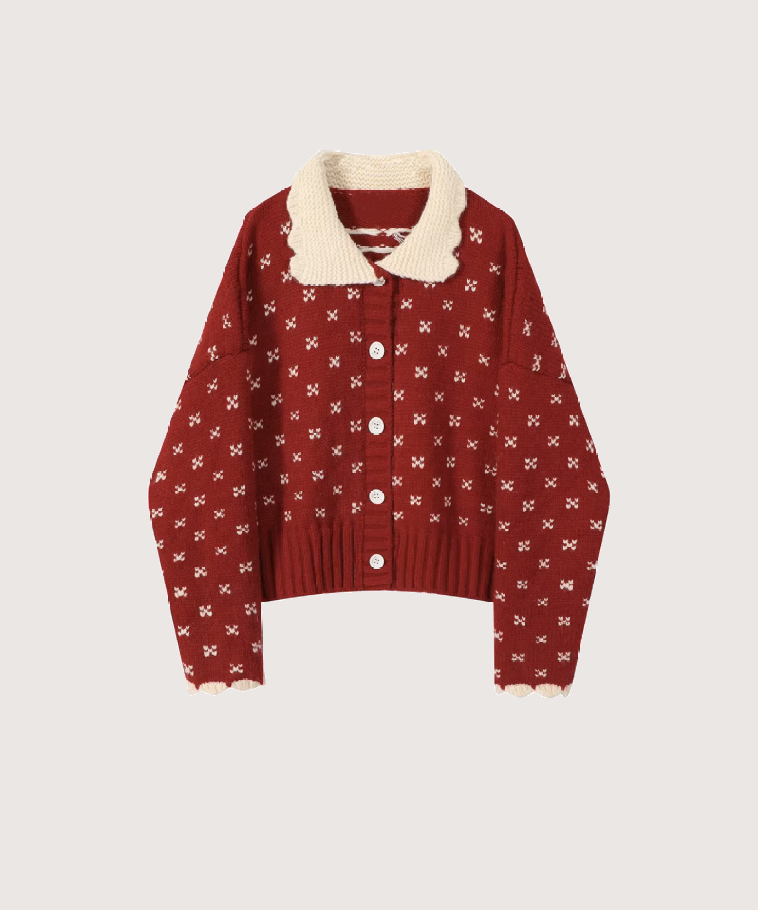 スイートジャカードカーディガン