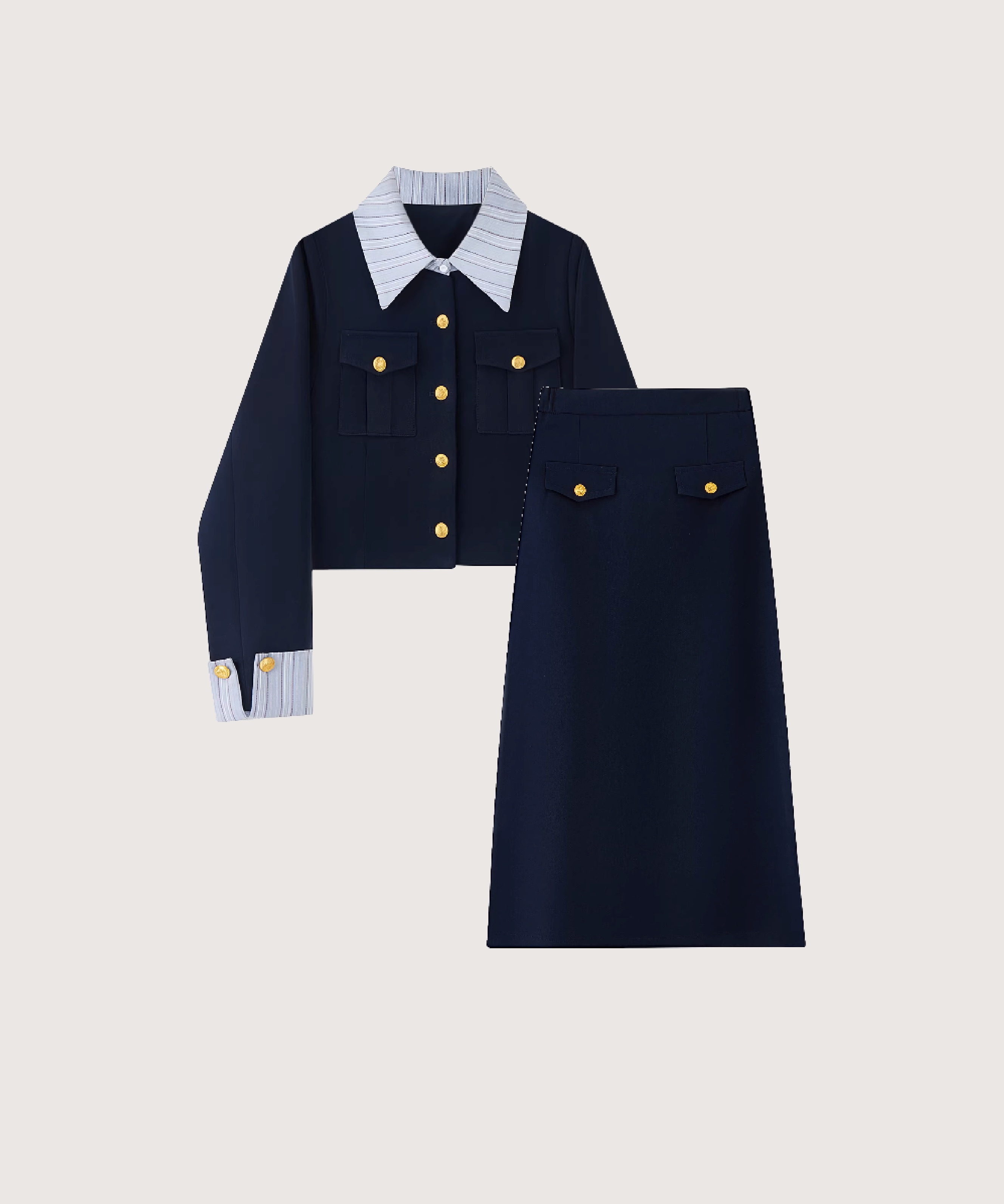 オープンショルダーレースブレザードレス | ファッション通販サイト NUGU