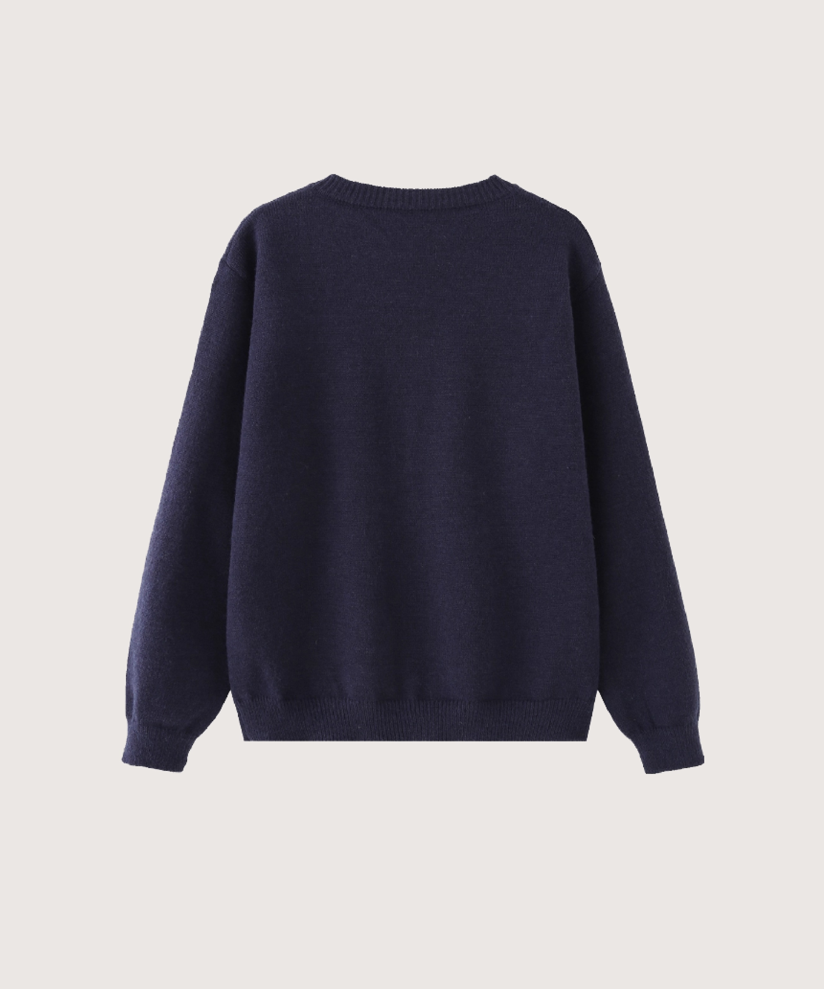 リボンモチーフネイビーカーディガン | ファッション通販サイト NUGU