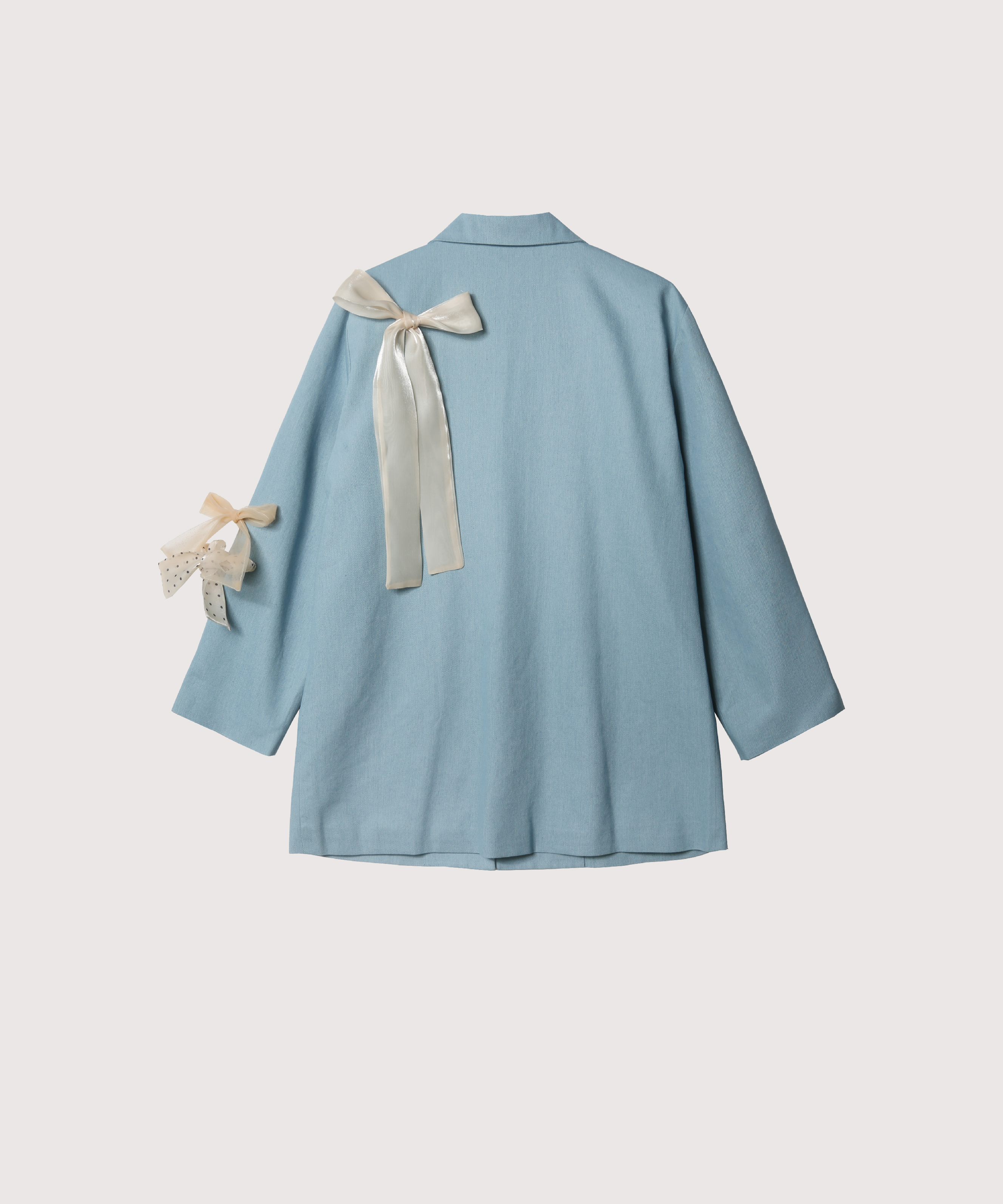 リバーリボンジャケット【新品未使用タグ付き】【サイズ0】 予約商品・リボン付きブラックジャケット | ファッション通販サイト NUGU