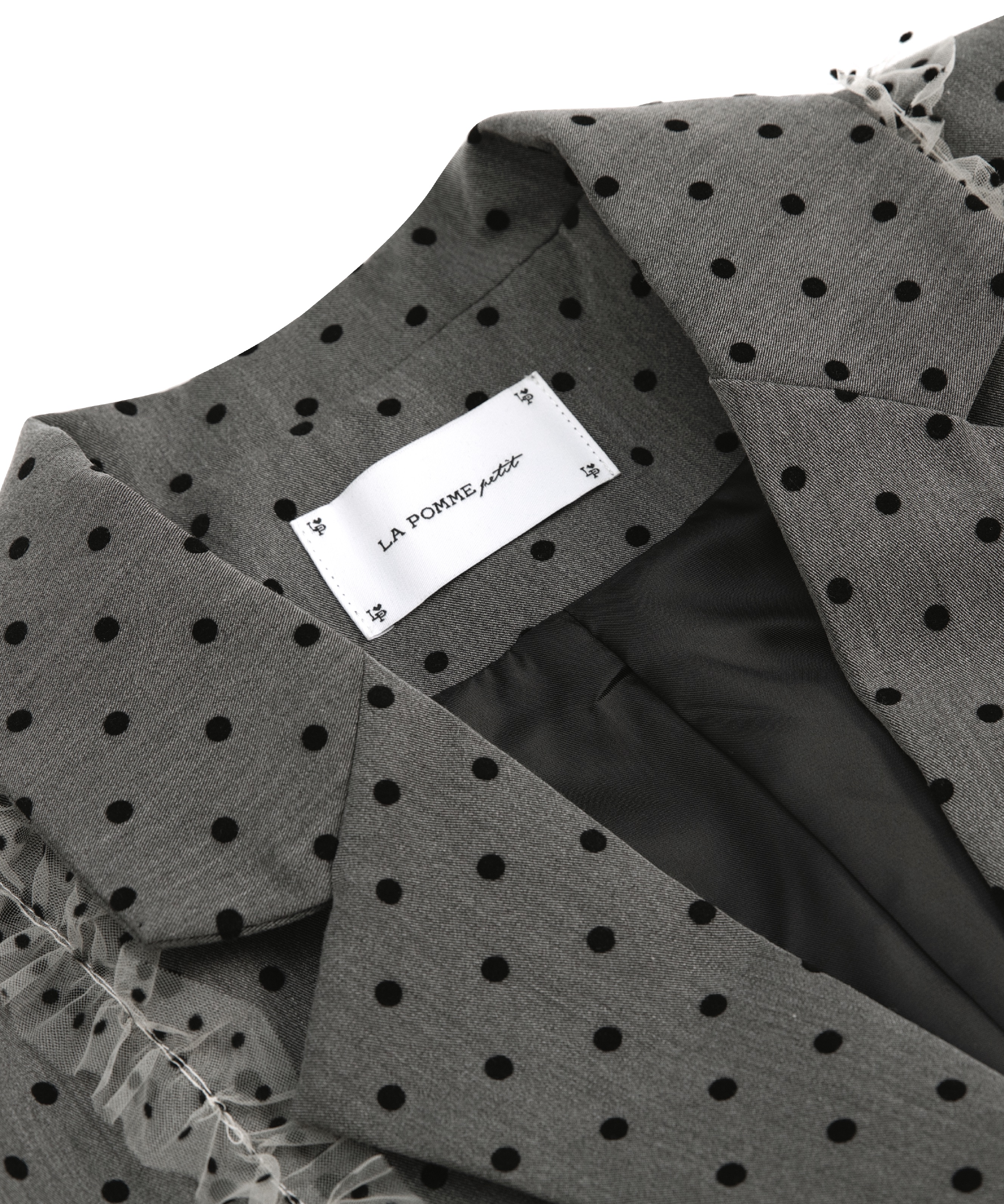 ドットレースリボンジャケット | ファッション通販サイト NUGU