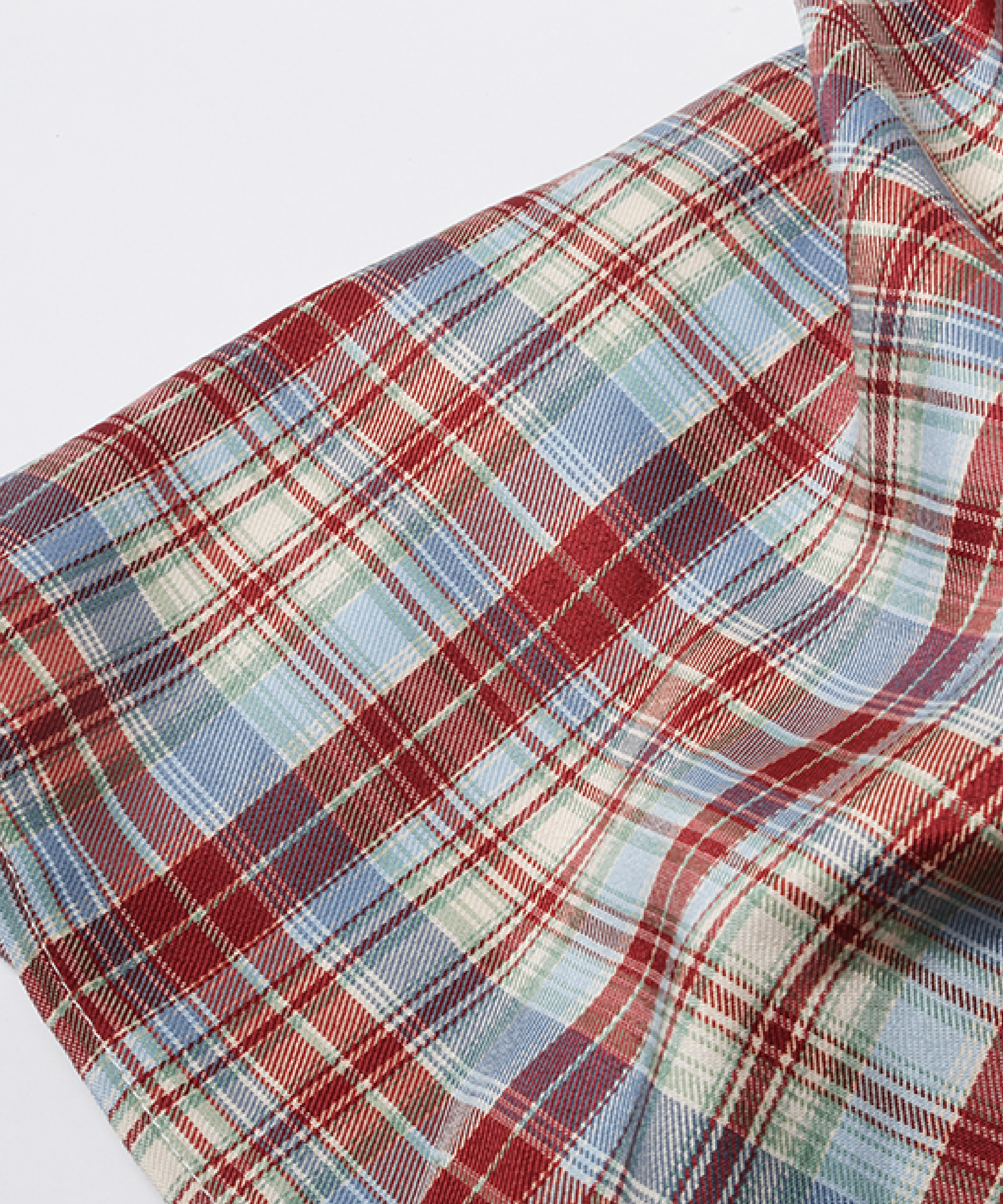 rouge by pomme チェックワンピース チェック柄SET/UP風パフOP - Ank Rouge(アンクルージュ)の