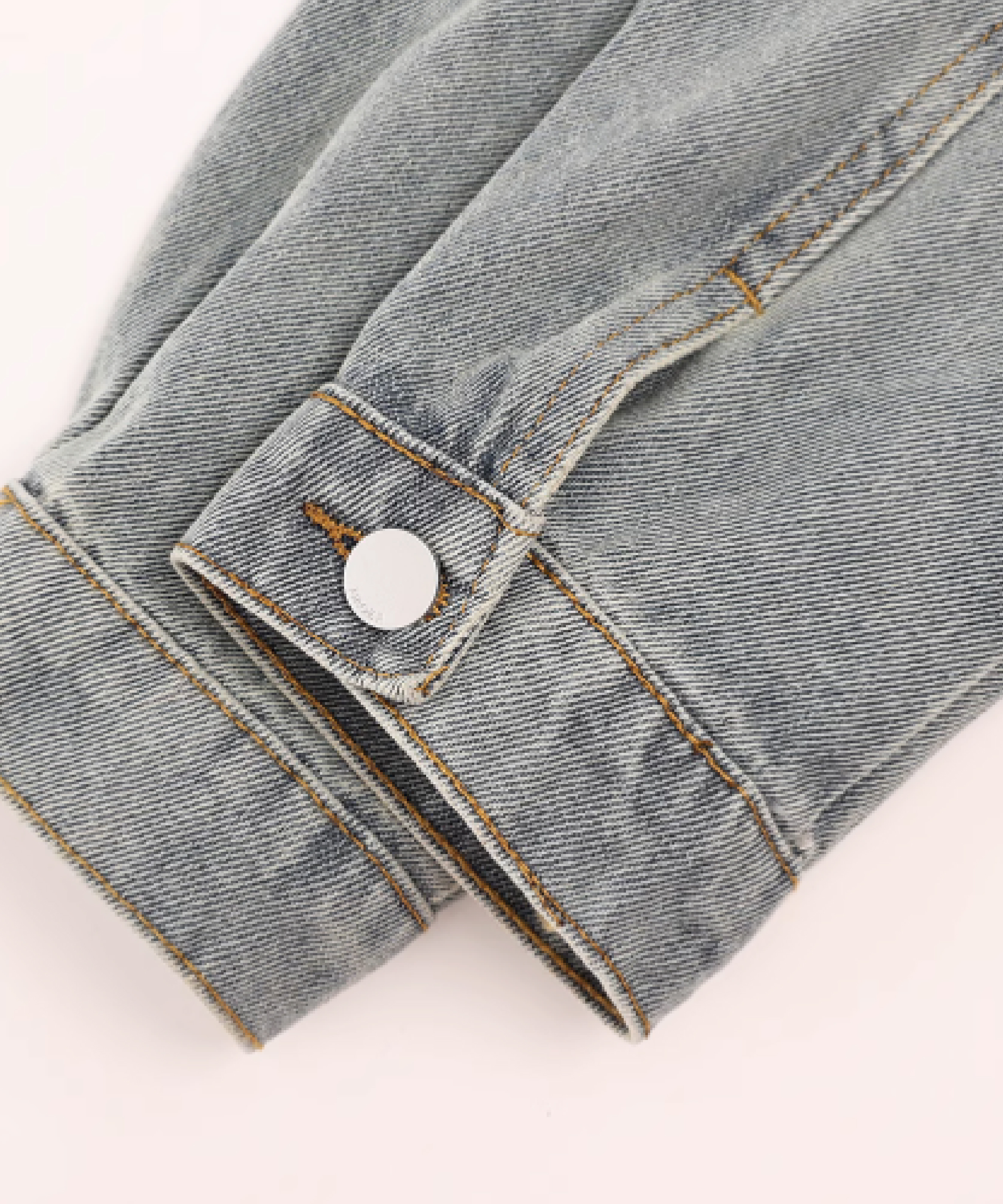 LA6934 カステルバジャック コットン デニム セットアップ グレー L エルエー6934 カステルバジャック コットン デニム セットアップ