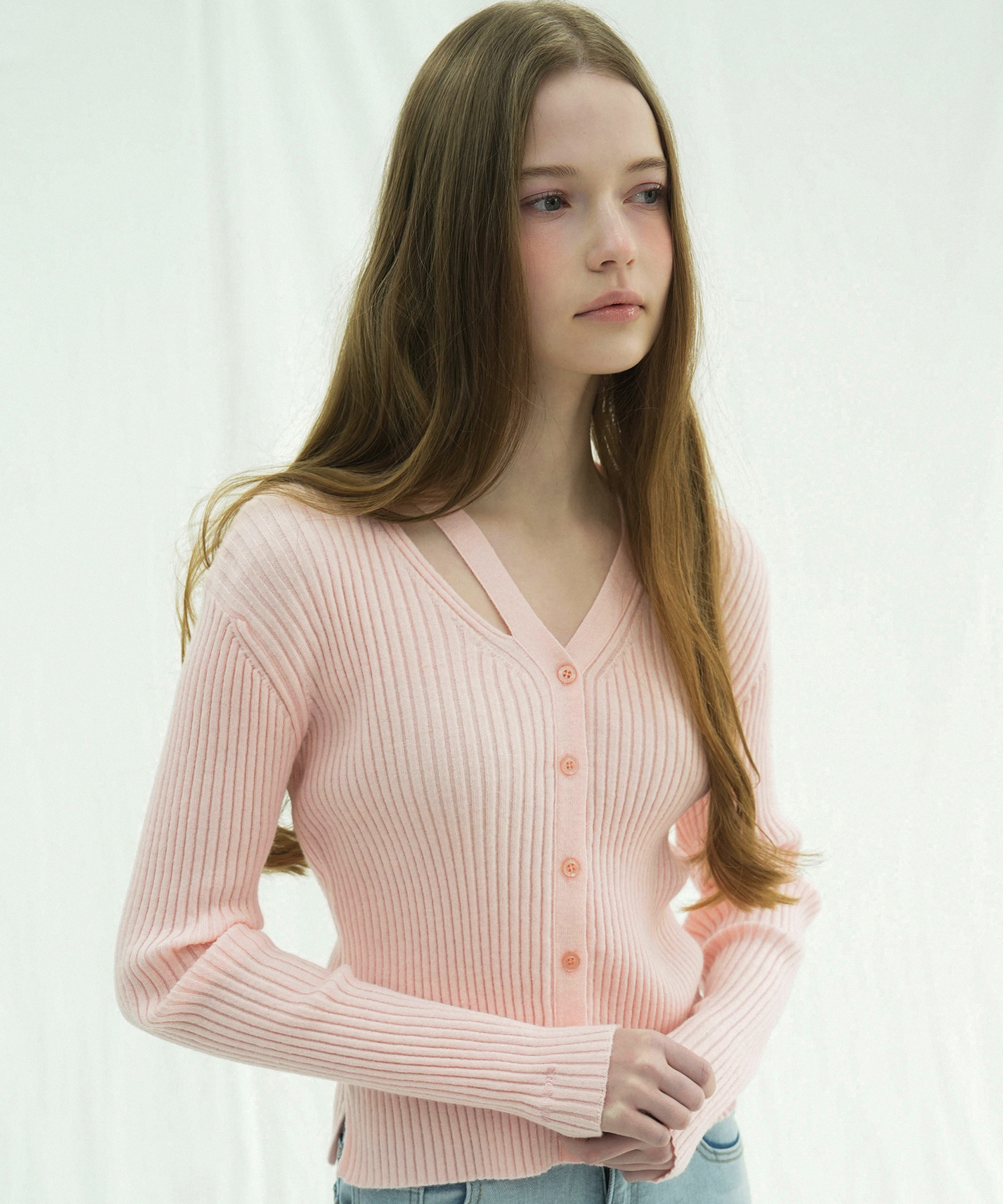 Slit rib Cardigan - 4COL | ファッション通販サイト NUGU