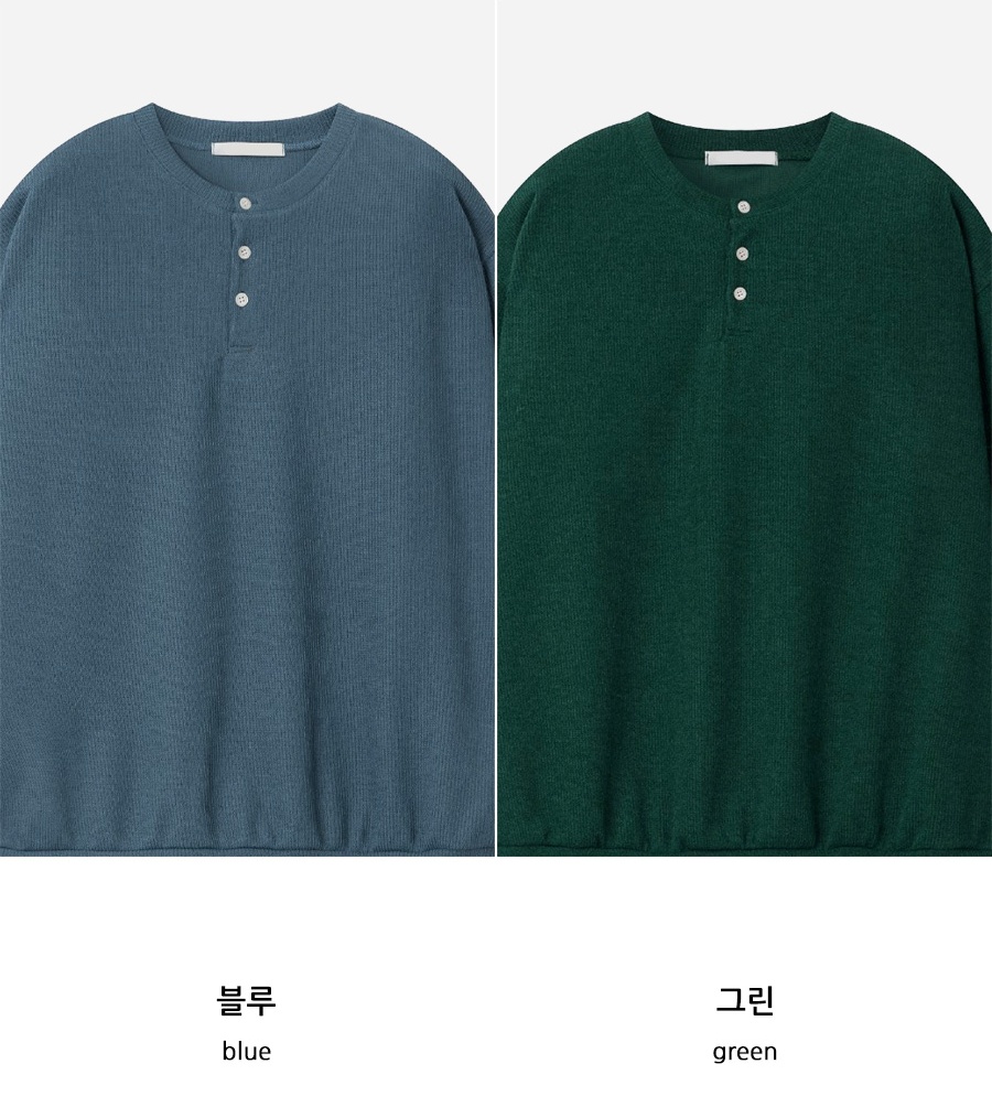 ヘンリー34 ピーチヘンリーネックニット | ファッション通販サイト NUGU