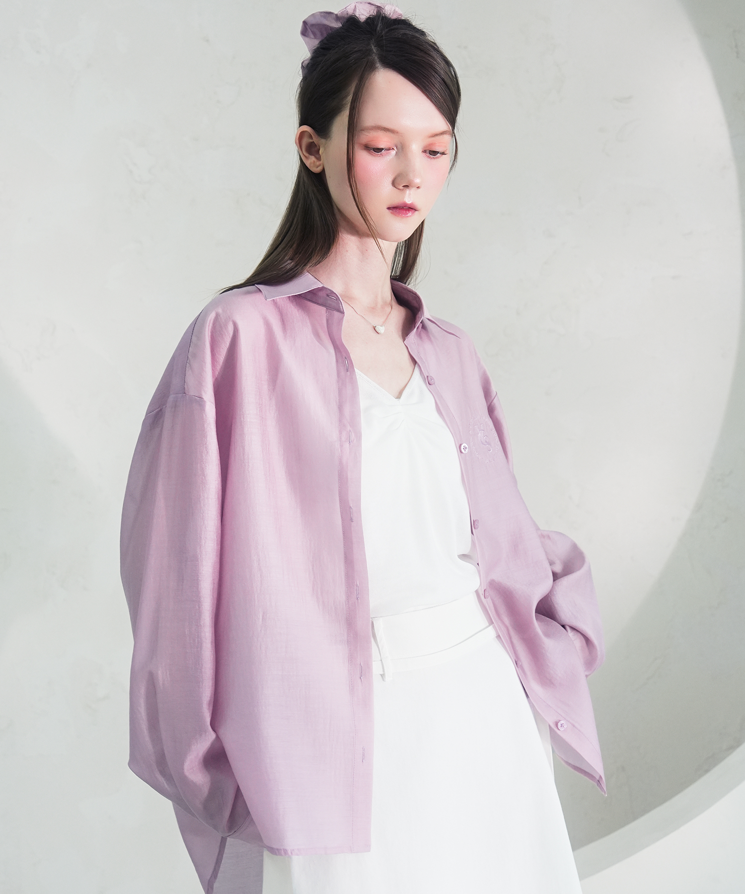 購入特典】Eclat See-Through Classic Shirt MINT | ファッション通販