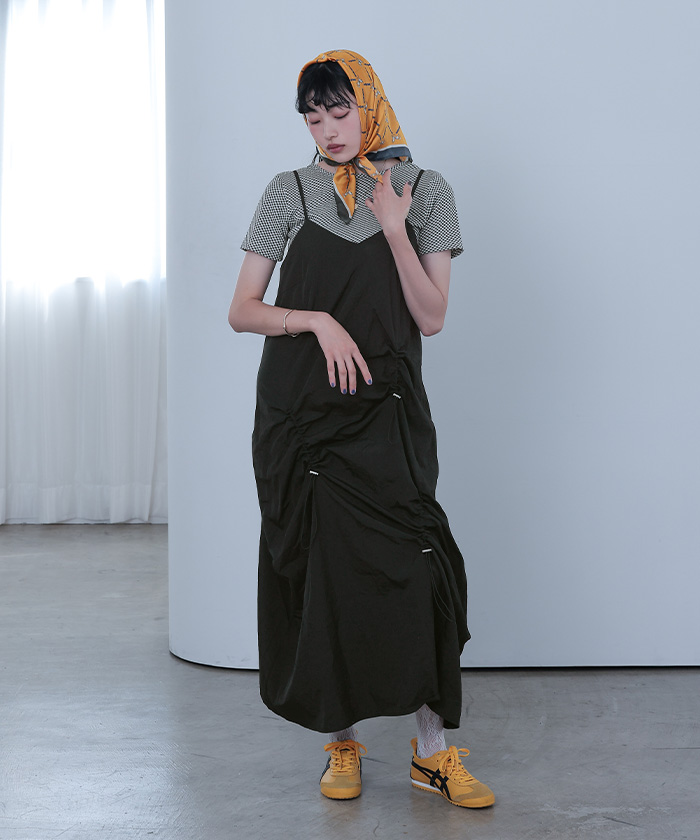 ワンピース neQuittezpasRamieSmockingHalfSleeveDress Beachside Smocked Jumpsuit – Z SUPPLY