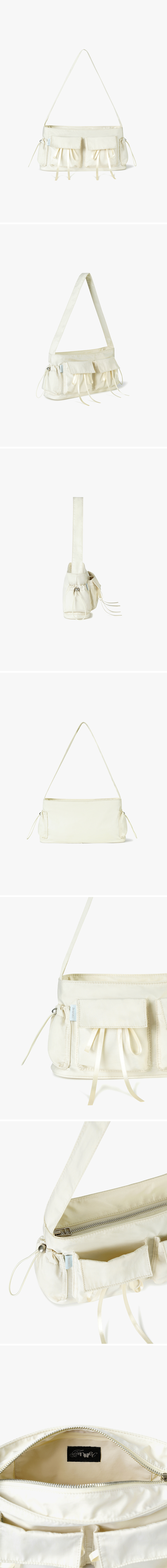 ★Fennec★ RIBBON POCKET BAG CREAM FNSSB03CEF RIBBON POCKET BAG - CREAM | ファッション通販サイト NUGU