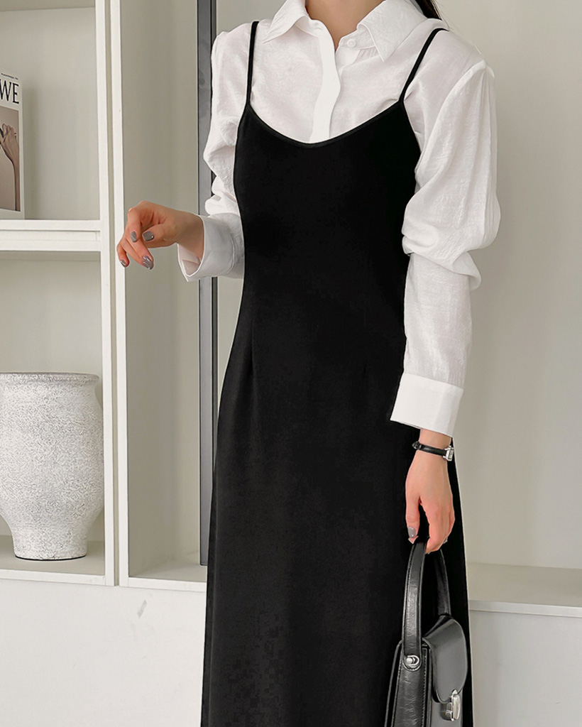 AULALEE シースルーブラックシャツワンピース AULALEE シースルー