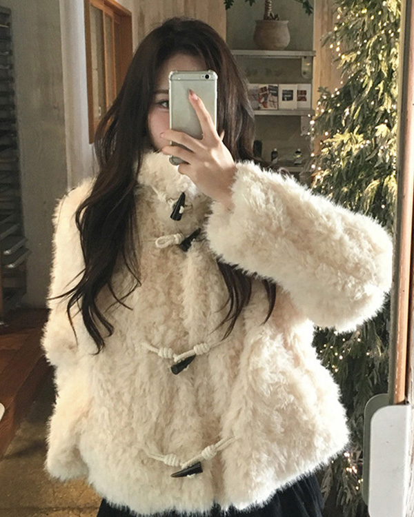 ファー ダッフル ジャケット