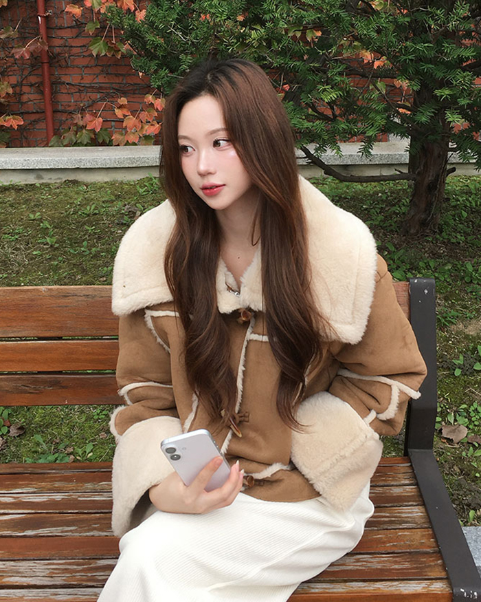 ファー/ムートンコート アウター レディース - ライフ | ファッション