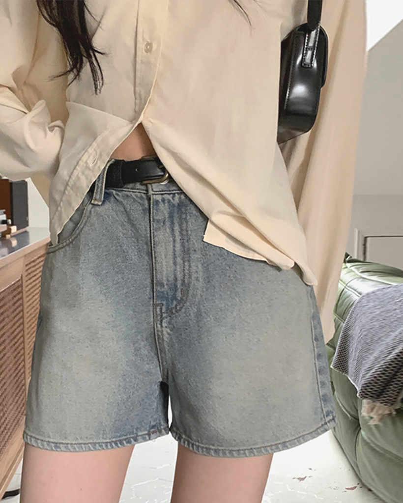 デニムショートパンツ-4size | ファッション通販サイト NUGU