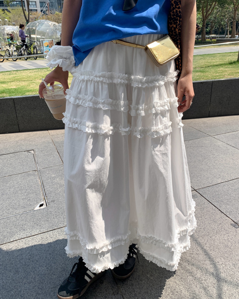 未着用 rurumu: 22ss ロングスカート 未着用 rurumu: 22ss ロングスカート