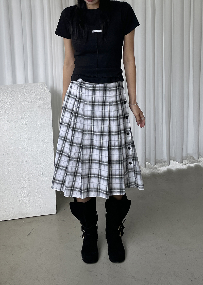 side button check SK (2c) | ファッション通販サイト NUGU