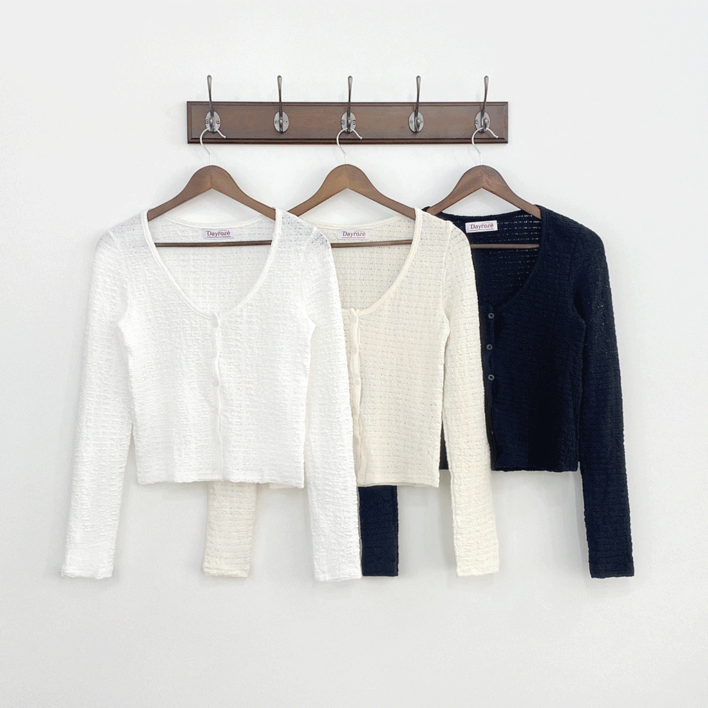 【Ground Y】レイヤードカーディガン【サイズ3】 GROUND Y(グラウンドワイ) TRIACETATE POLYESTER CREPE de CHINE