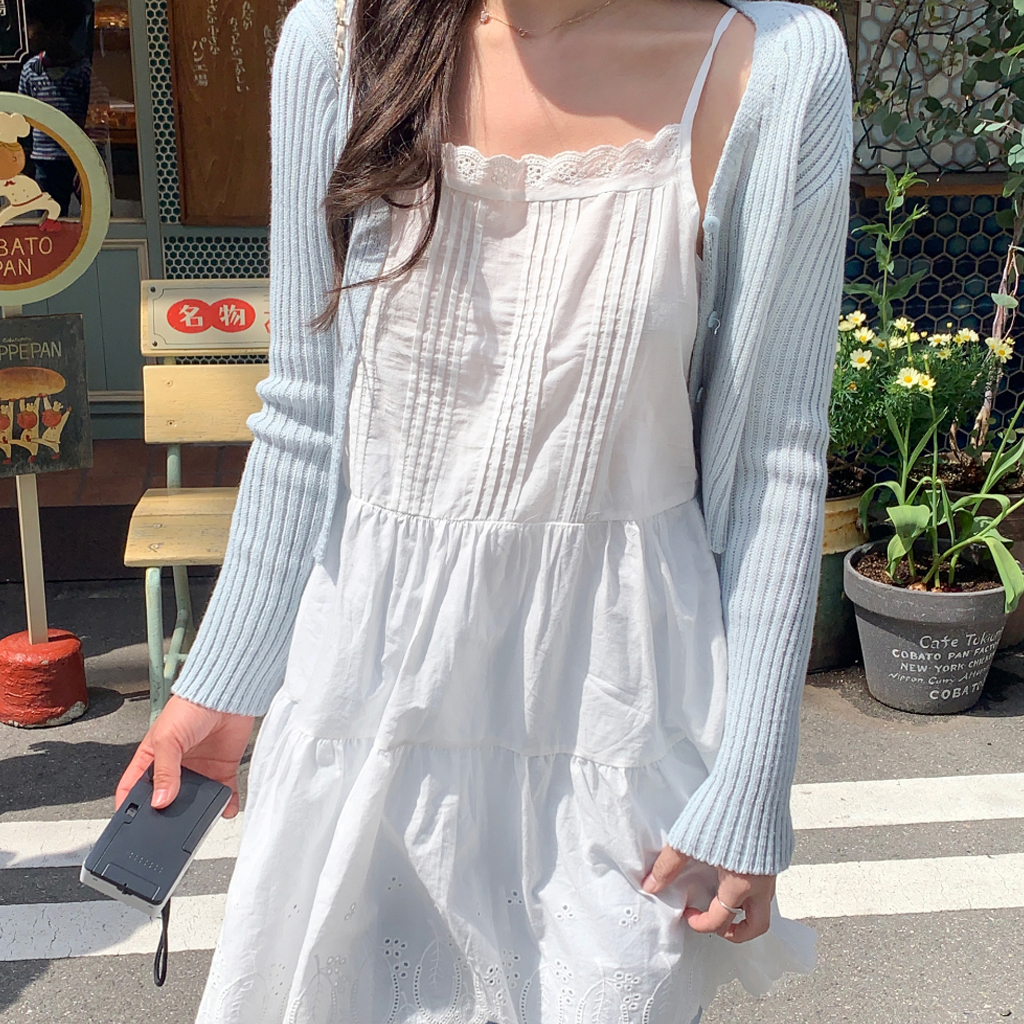 R.Deuxノースリーブひざ丈レースワンピース 42 mimigrant マキシ丈ワンピース レディース 2WAY ノースリーブ 春