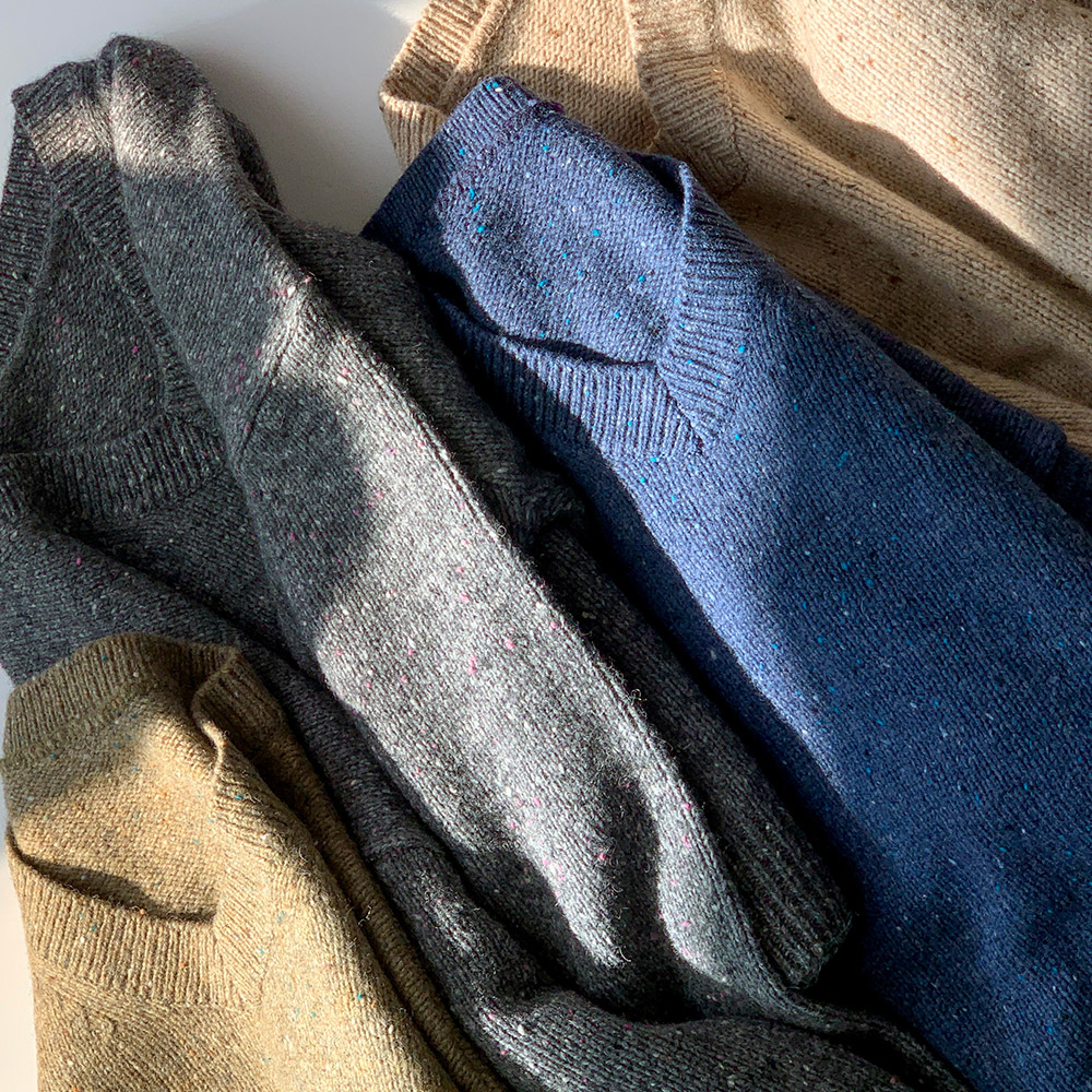 ★マーク&ロナ★ Vネックニット MARK &LONA マークアンドロナ Vネック ニットセーター 2025年