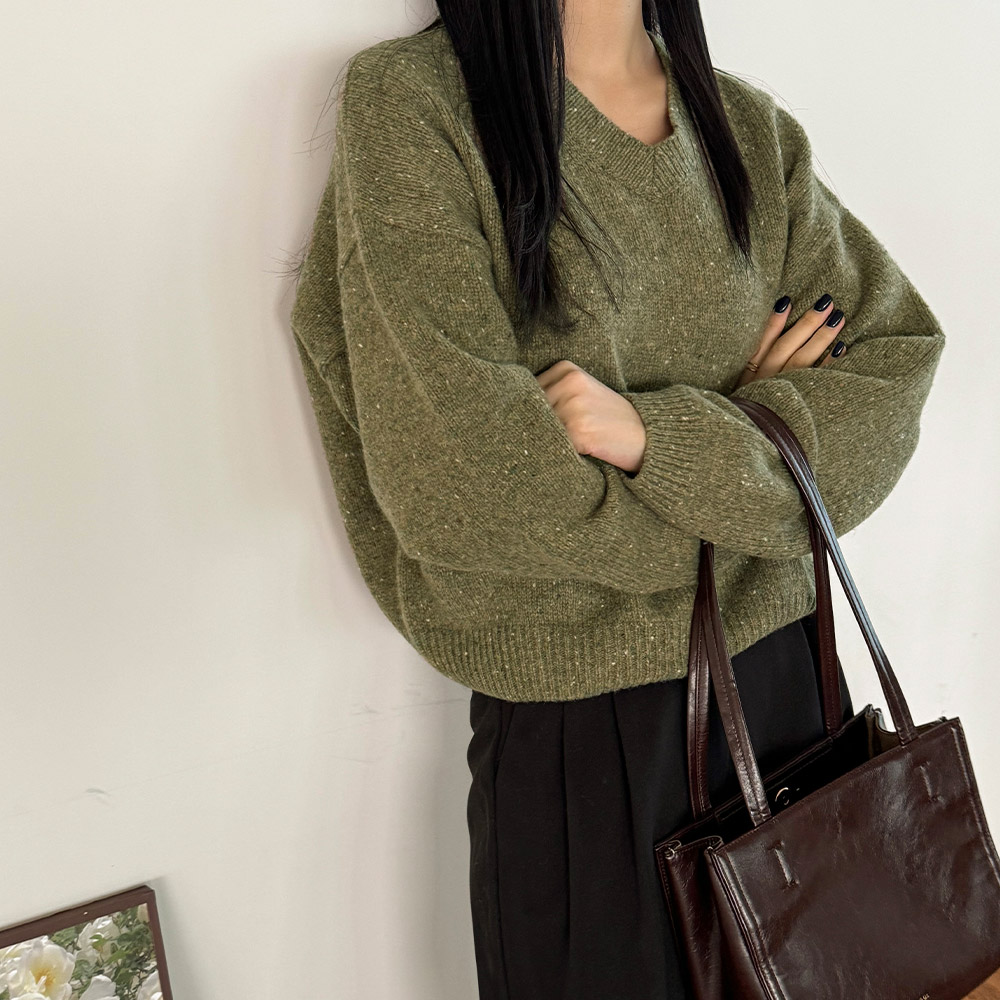 美品 Plan C プランC リブニット Vネック ウール グレー 36 MVCME50FILFW009FIL02_2048x.jpg