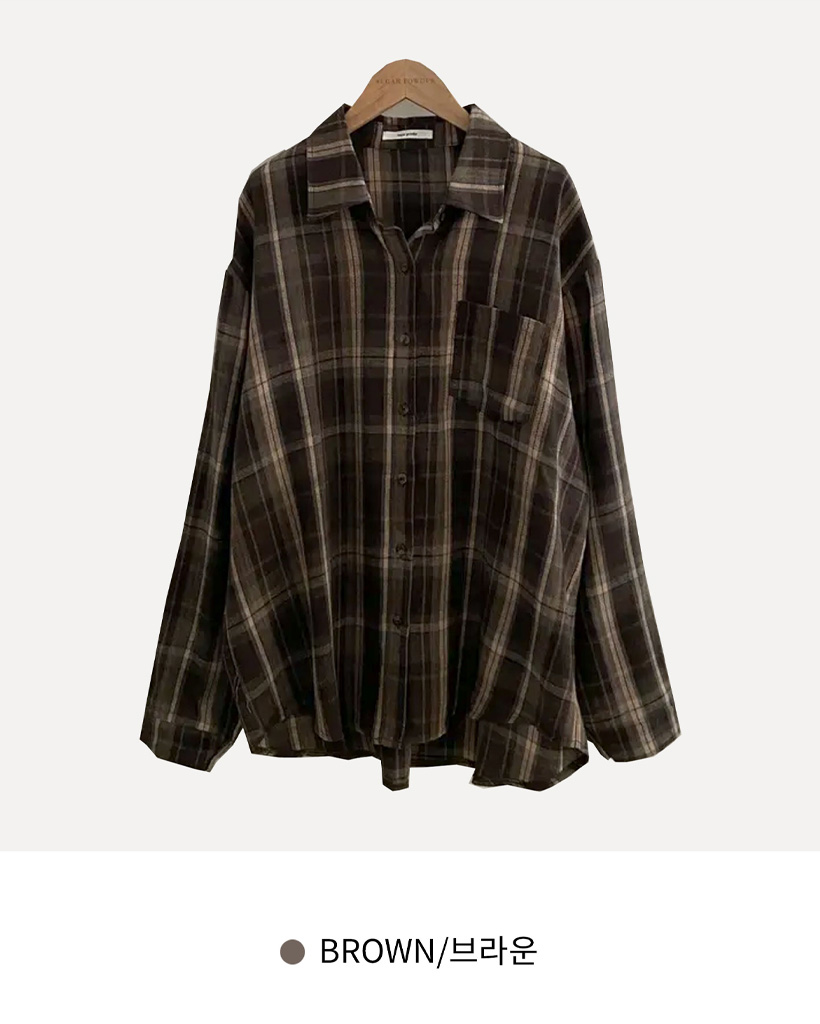 original]オーバーサイズチェックシャツ | ファッション通販