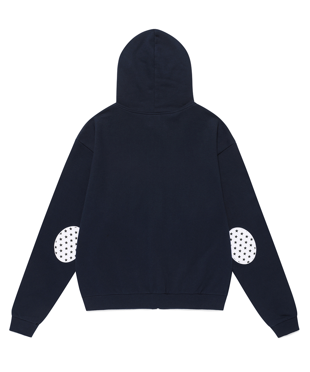 むぅ I LOVE MUSIC ZIP UP HOODIE[NAVY] | ファッション通販サイト NUGU