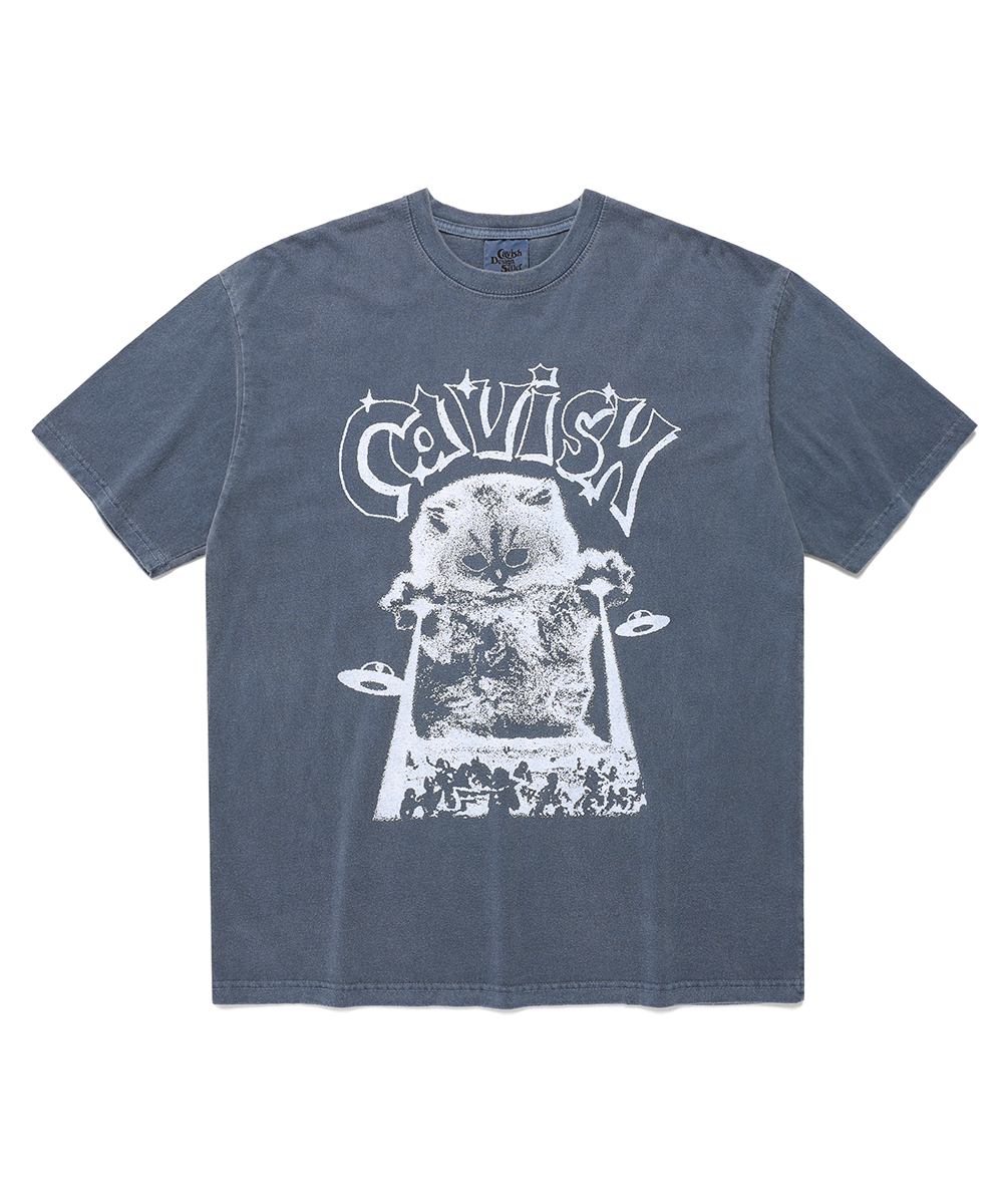 CAVISH ♥ INVADER PIGMENT SS TEE/追跡付 CAVISH ♥ INVADER PIGMENT SS TEE/追跡付 (CAVISH/Tシャツ