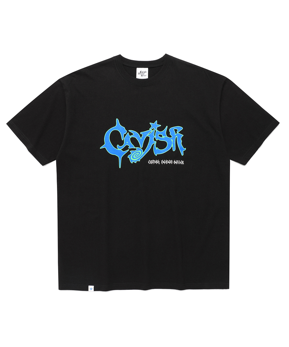[CAVISH x LELBO BROWN] GLITTER RINGER SS TEE ★大人気★ CAVISH | ファッション通販サイト NUGU