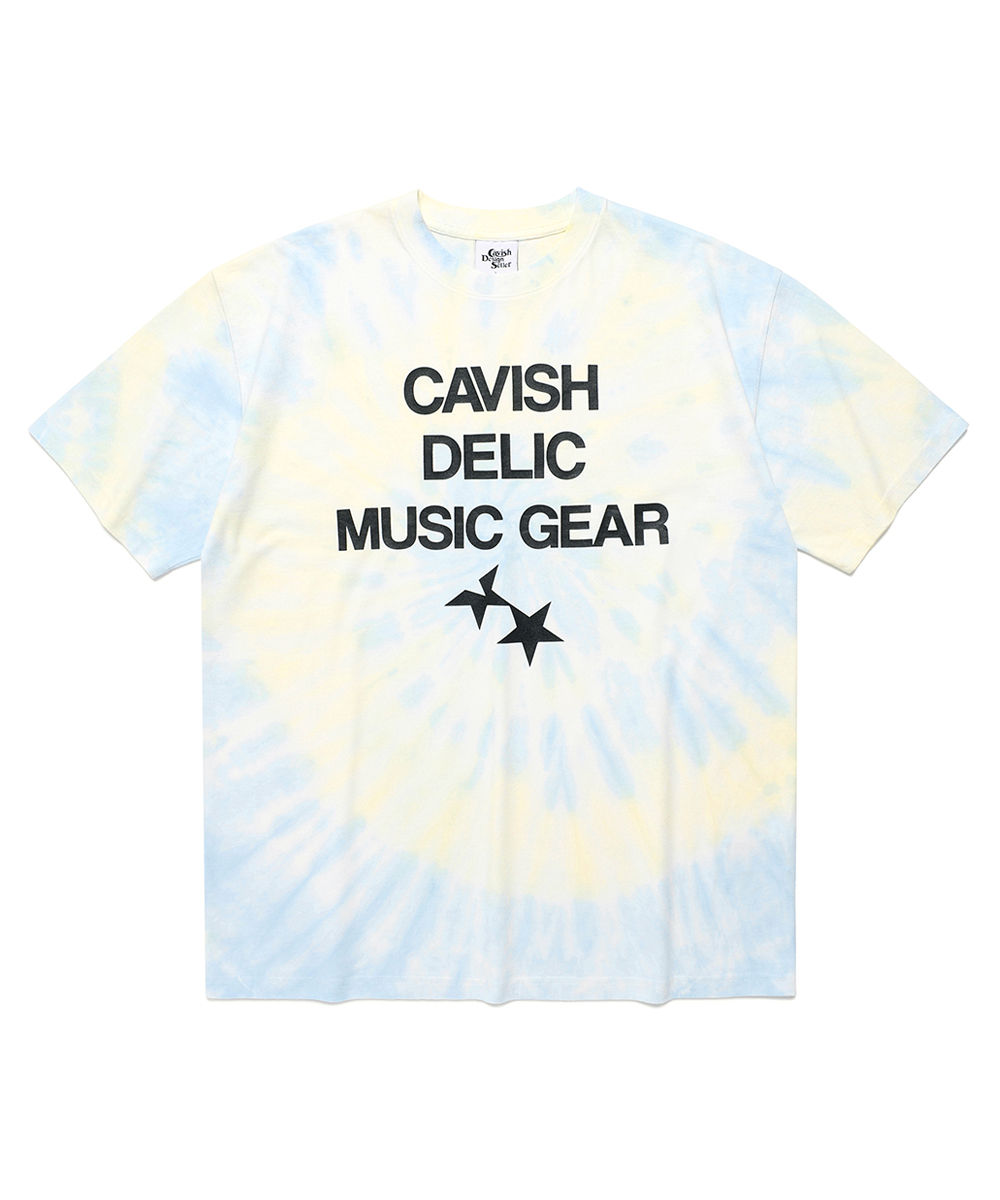 CAVISH ♥ DELIC DYED SS TEE / 追跡付 CAVISH] DELIC DYED SS TEE ☆大人気☆