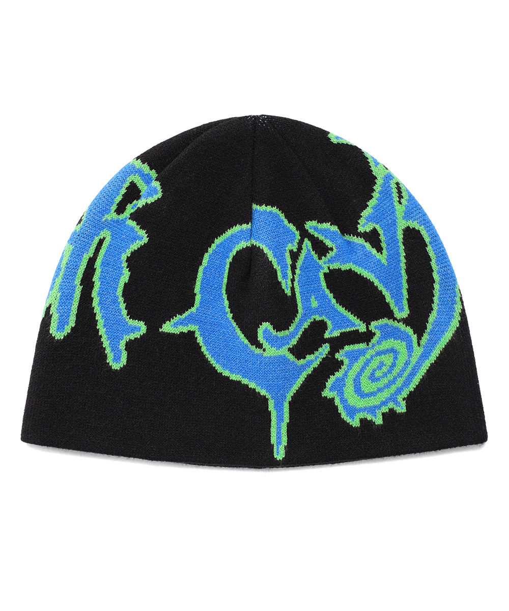 ◆25SS CAVISH PSYCHE JACQUARD BEANIE/3色◆ PSYCHE JACQUARD BEANIE[BLUE] | ファッション通販サイト NUGU