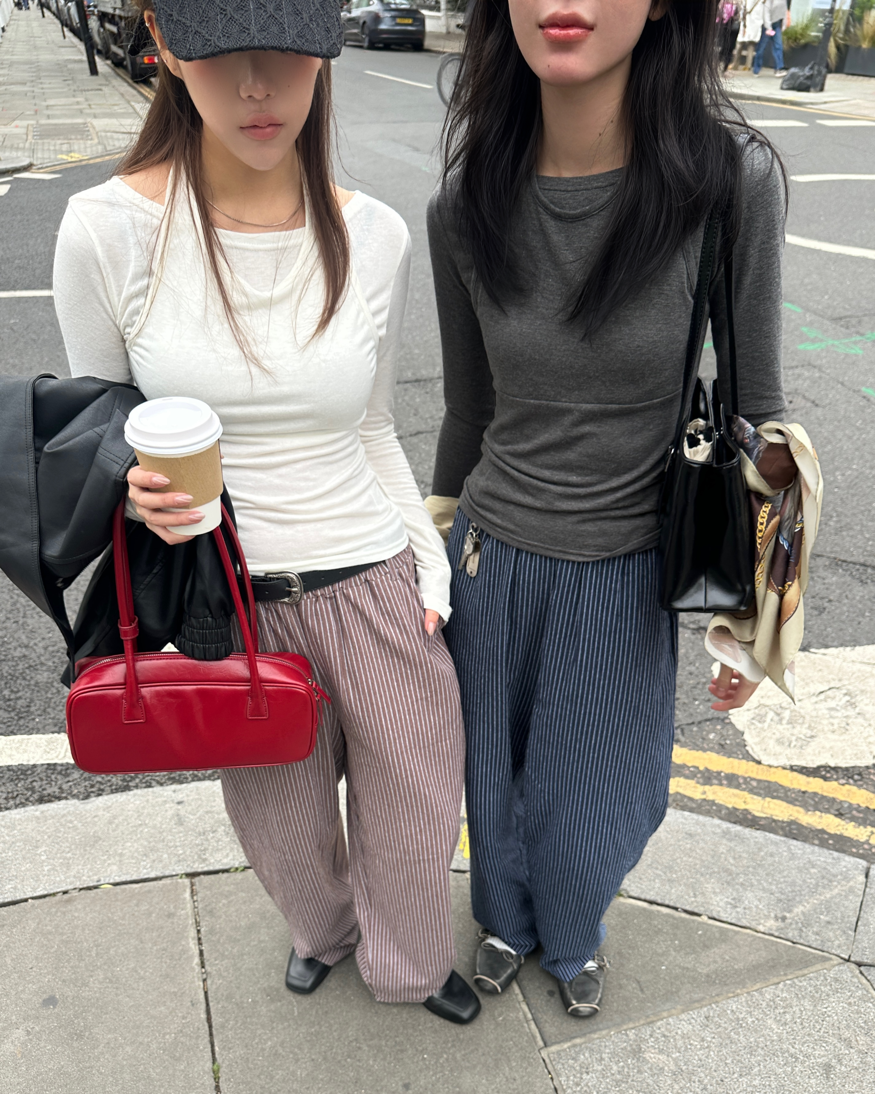 [1回再販](ORIGINAL) ホルターネックレイヤードロンT