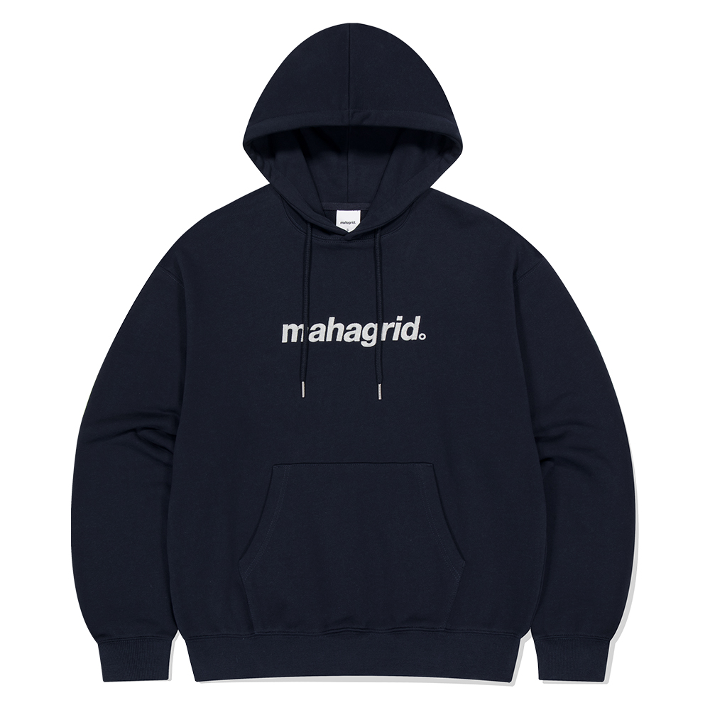 BASIC LOGO HOODIE [NAVY]