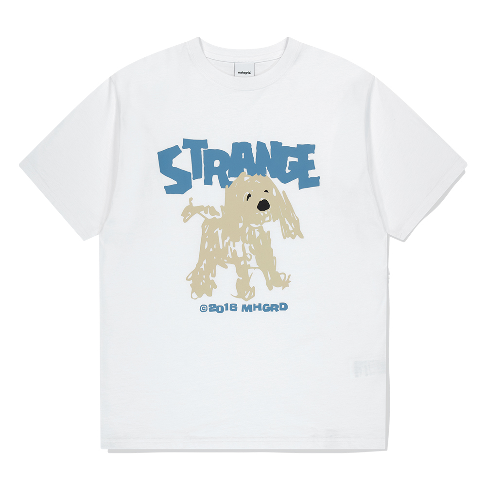 [Influencer pick] STRANGE PUPPY TEE[WHITE]