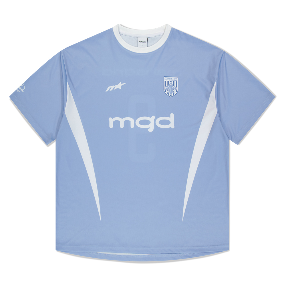 さらに100円引き◆MAHAGRID◆TAZ SOCCER JERSEY mahagrid (マハグリッド) TAZ SOCCER JERSEY BLUE(MG2DFMT580B