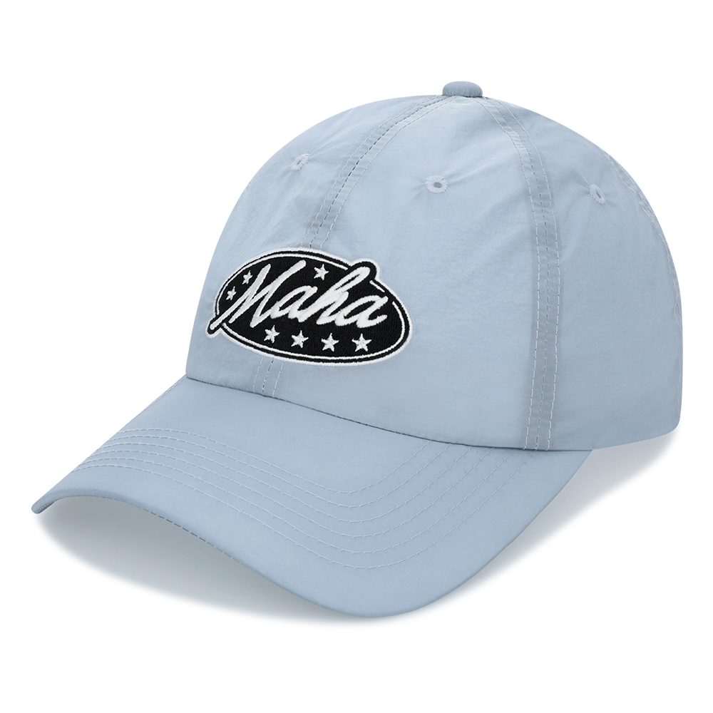 [CAVISH] WASHED DENIM EMB BALL CAP ★大人気★ CAVISH® | ⠀ WASHED DENIM EMB BALL CAP 🩷 - COLORS: BLUE