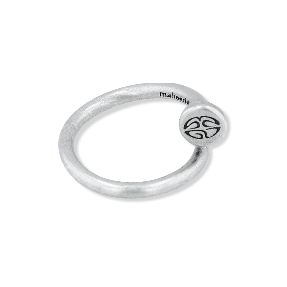 ECLIPSE NAIL RING[SILVER]