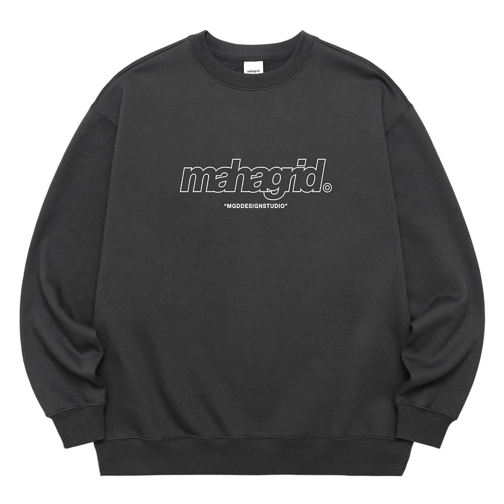 メンズウェア MENS 3D LOGO CREW NECK Wholesale 100% Cotton 3D Logo Custom Crew Neck Pullover