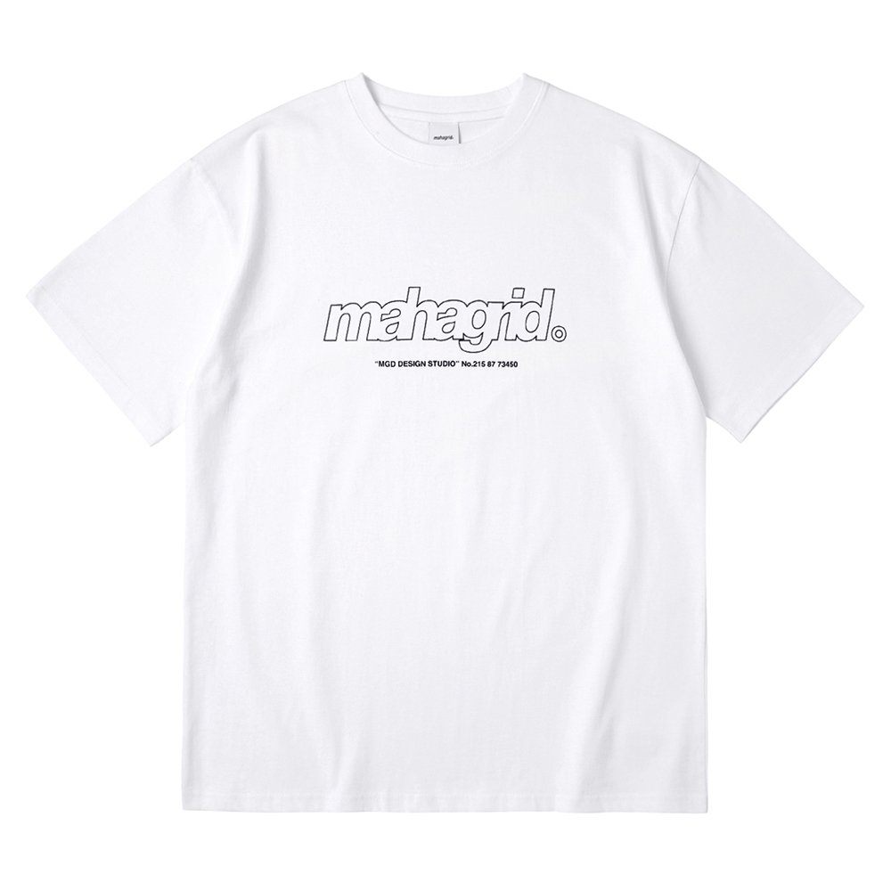 THIRD LOGO TEE[WHITE]