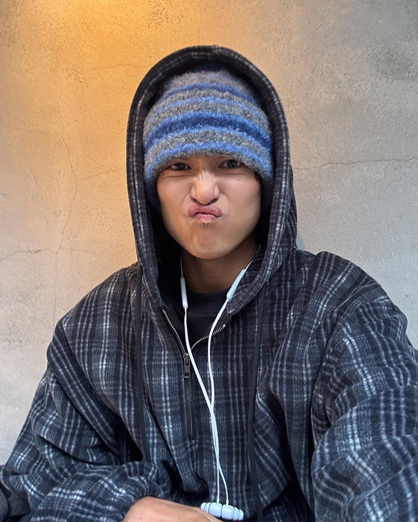 マルチボーダーニットキャップ